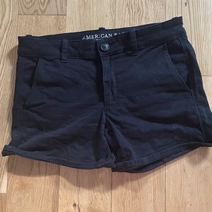 Black Khaki Shorts